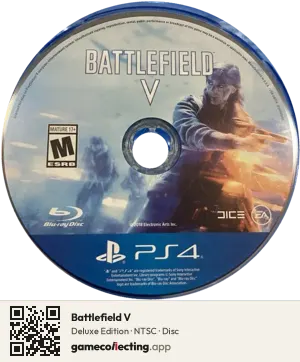 Battlefield V PlayStation 4, NTSC disc