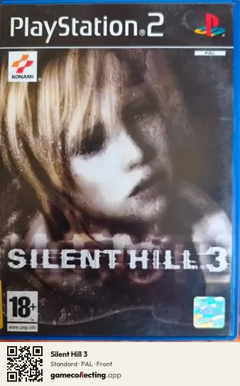 Silent Hill 3 PlayStation 2, PAL box front