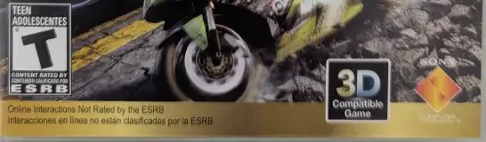 MotorStorm: Apocalypse, the ESRB box on its front