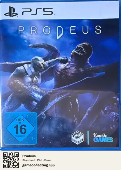 Prodeus PlayStation 5, PAL box front