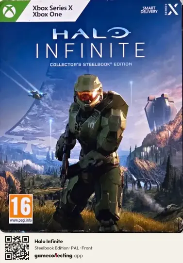 Halo Infinite Xbox Series X, PAL box front