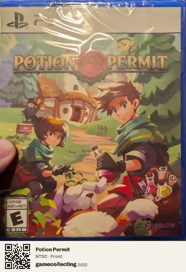 Potion Permit PlayStation 5, NTSC box front