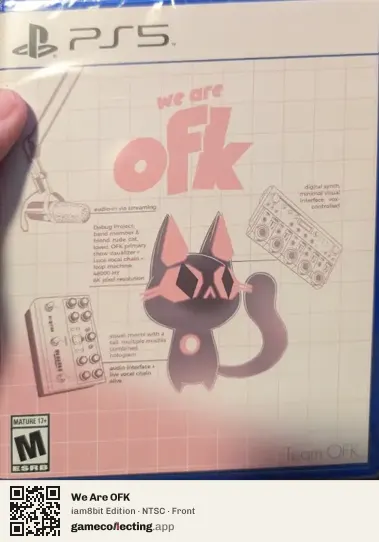 We Are OFK PlayStation 5, NTSC box front
