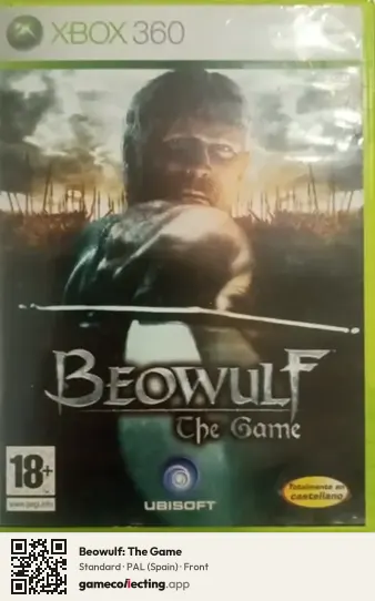 Beowulf: The Game Xbox 360, Spain box front
