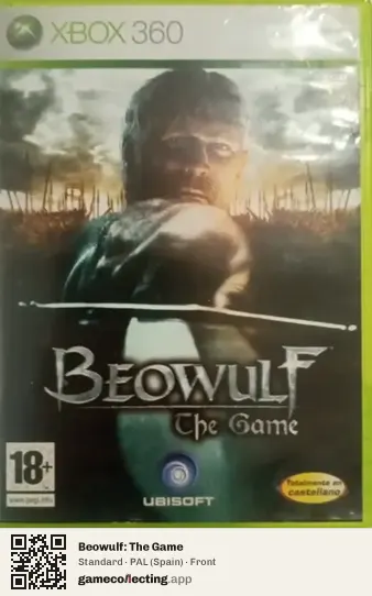 Beowulf: The Game Xbox 360, Spain box front