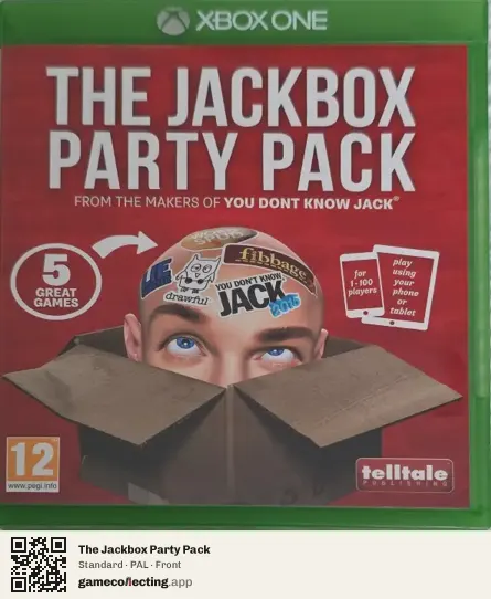 The Jackbox Party Pack Xbox One, PAL box front