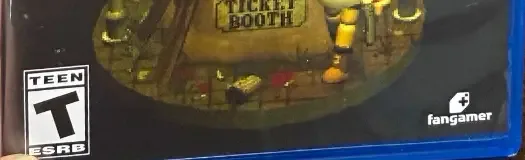 Crow Country, the ESRB box on its front