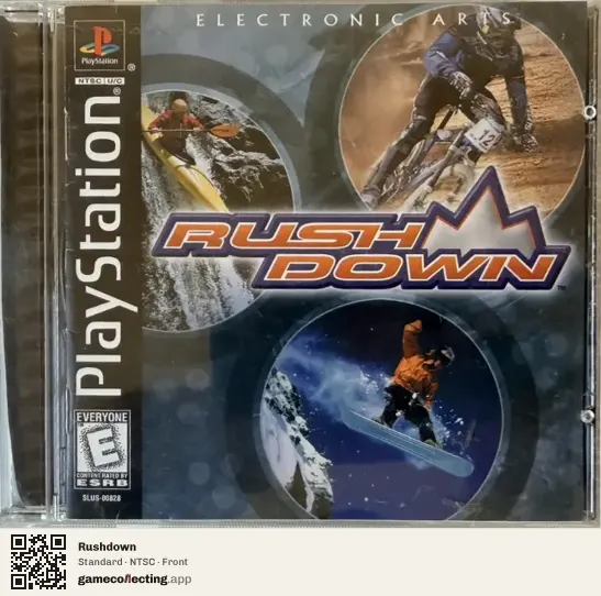 Rushdown PlayStation, NTSC box front