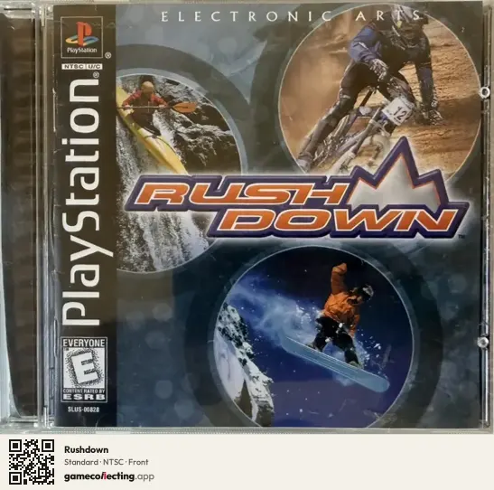 Rushdown PlayStation, NTSC box front