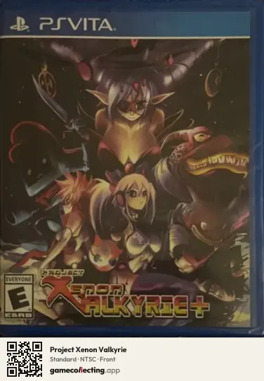 Project Xenon Valkyrie PlayStation Vita, NTSC box front