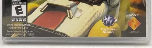 LittleBigPlanet Karting, the ESRB box on its front