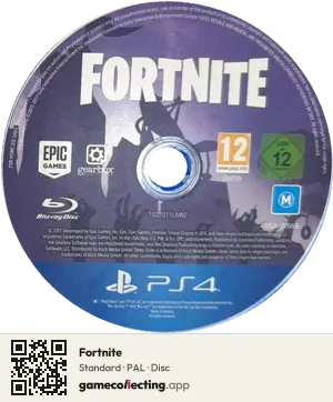 Fortnite PlayStation 4, PAL disc