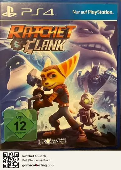 Ratchet & Clank PlayStation 4, Germany box front