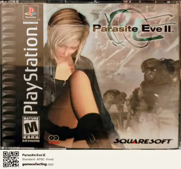 Parasite Eve II PlayStation, NTSC box front