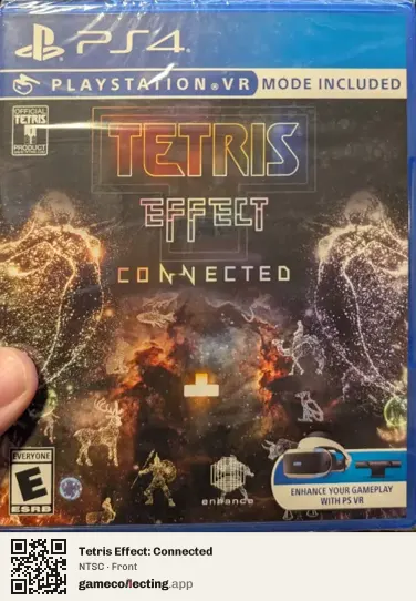 Tetris Effect: Connected PlayStation 4, NTSC box front