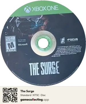 The Surge Xbox One, NTSC disc