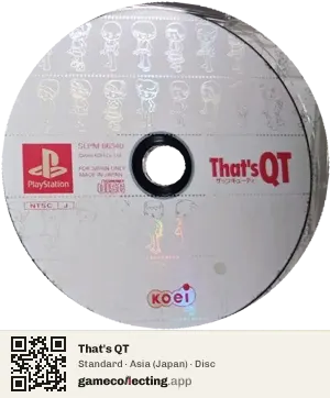 That's QT PlayStation, Asia disc