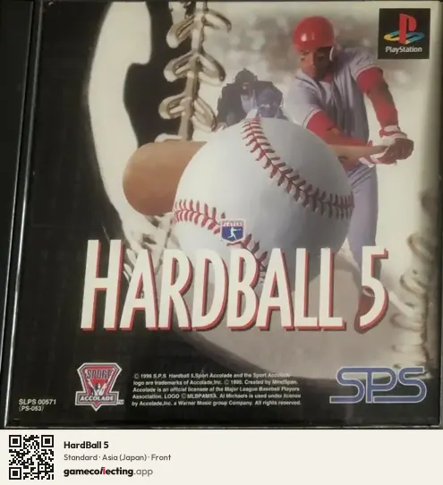 HardBall 5 PlayStation, Asia box front