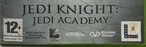 Star Wars Jedi Knight: Jedi Academy, the USK square on its front