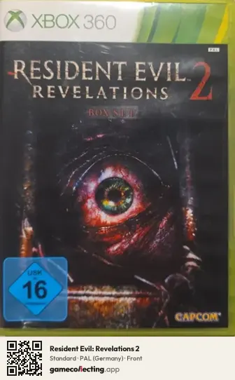 Resident Evil: Revelations 2 Xbox 360, Germany box front