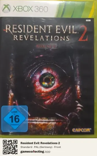 Resident Evil: Revelations 2 Xbox 360, Germany box front