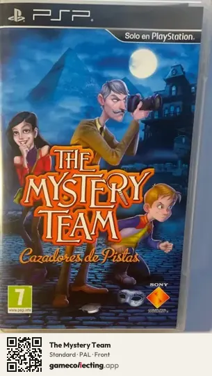 The Mystery Team PlayStation Portable, PAL box front