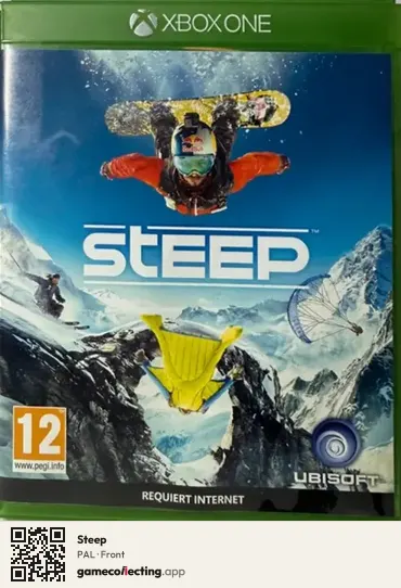 Steep Xbox One, PAL box front