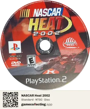 NASCAR Heat 2002 PlayStation 2, NTSC disc
