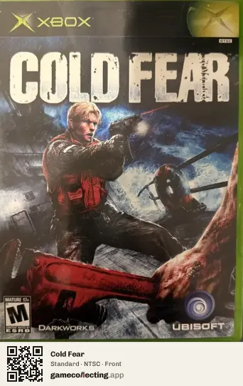 Cold Fear Xbox, NTSC box front