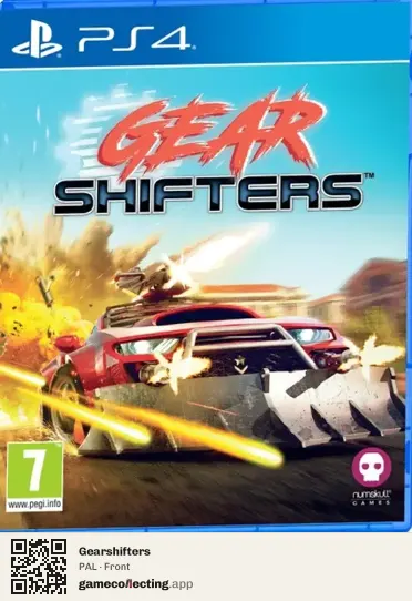 Gearshifters PlayStation 4, PAL box front