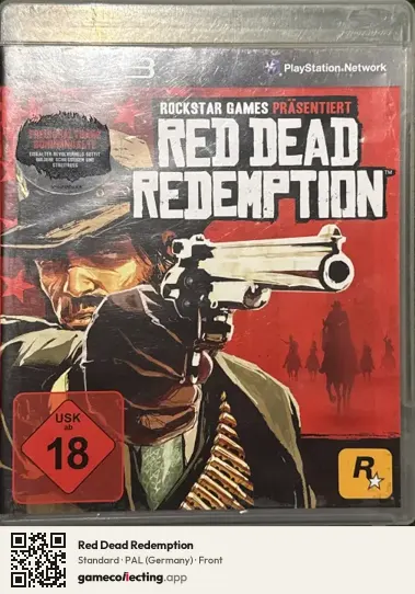 Red Dead Redemption PlayStation 3, Germany box front