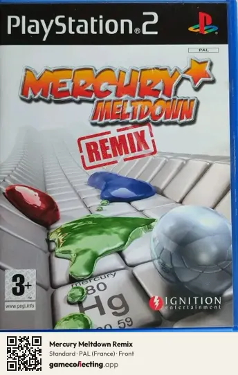 Mercury Meltdown Remix PlayStation 2, France box front