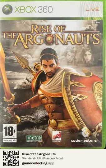 Rise of the Argonauts Xbox 360, France box front