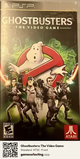Ghostbusters: The Video Game PlayStation Portable, NTSC box front