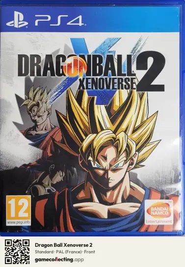 Dragon Ball Xenoverse 2 PlayStation 4, France box front