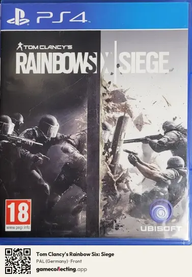 Tom Clancy's Rainbow Six: Siege PlayStation 4, Germany box front