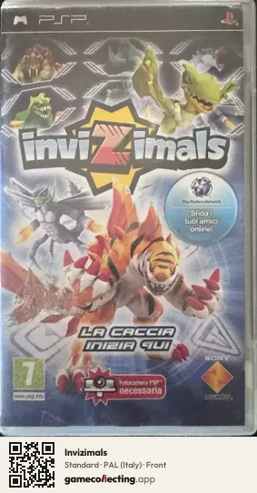 Invizimals PlayStation Portable, Italy box front
