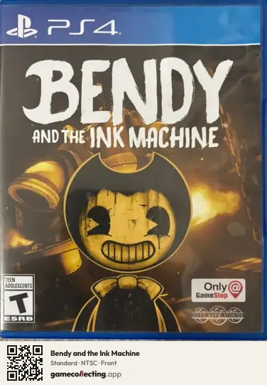 Bendy and the Ink Machine PlayStation 4, NTSC box front