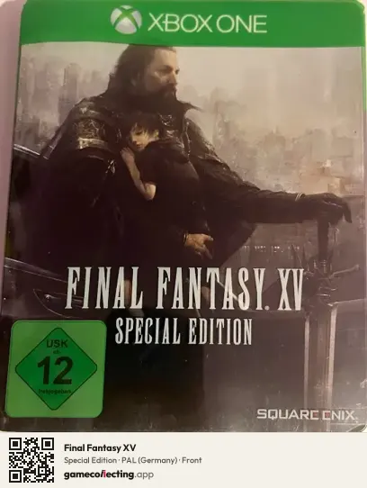 Final Fantasy XV Xbox One, Germany box front