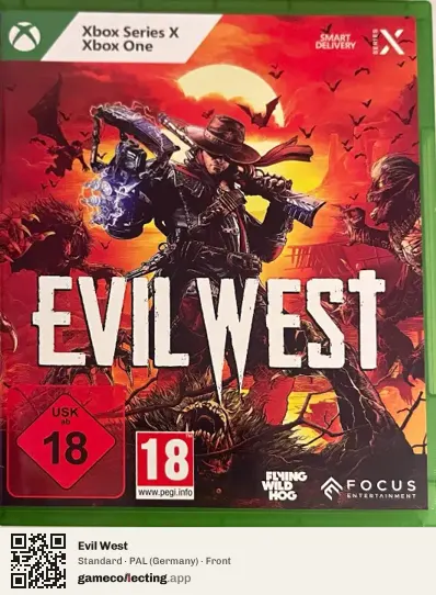 Evil West Xbox Series X, Germany box front