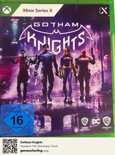 Gotham Knights Xbox Series X, Germany box front