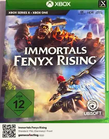 Immortals Fenyx Rising Xbox Series X, Germany box front