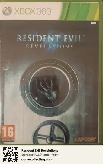 Resident Evil: Revelations Xbox 360, France box front
