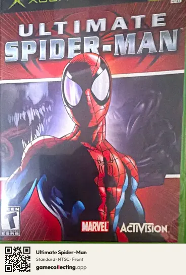 Ultimate Spider-Man Xbox, NTSC box front