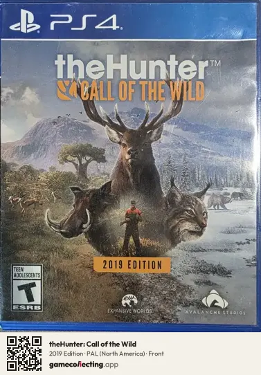 theHunter: Call of the Wild PlayStation 4, North America box front