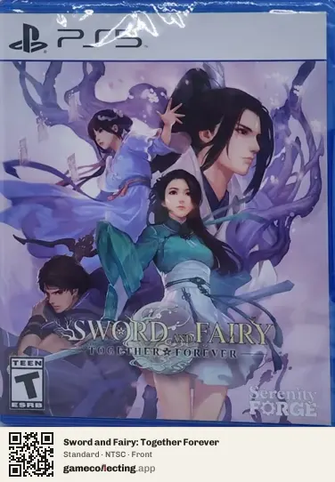 Sword and Fairy: Together Forever PlayStation 5, NTSC box front