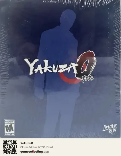 Yakuza 0 PlayStation 4, NTSC box front