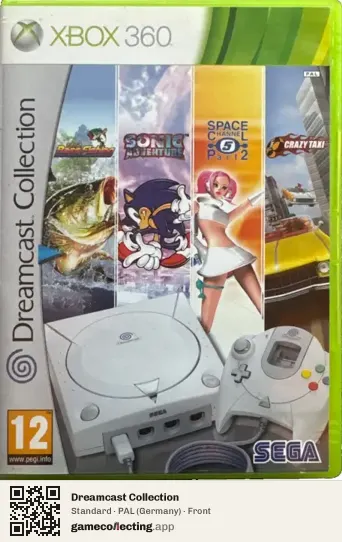 Dreamcast Collection Xbox 360, Germany box front