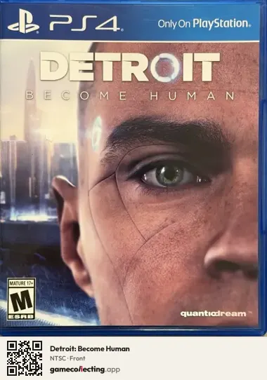 Detroit: Become Human PlayStation 4, NTSC box front