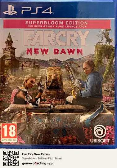 Far Cry New Dawn PlayStation 4, PAL box front